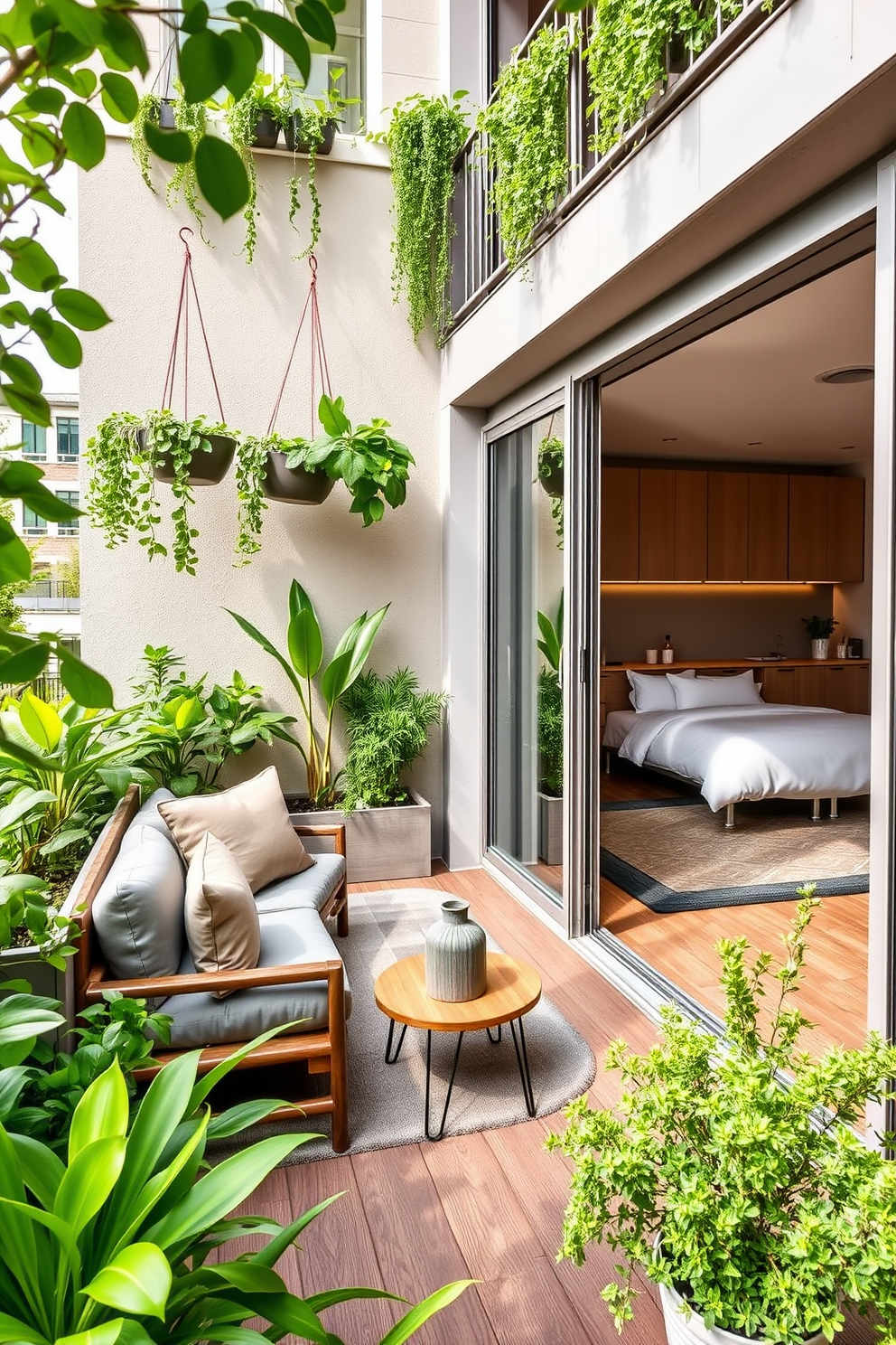 A stylish two-bedroom apartment featuring a blend of vintage and modern decor elements. The living room showcases a mid-century modern sofa paired with an antique coffee table, while eclectic artwork adorns the walls. In the first bedroom, a vintage wrought-iron bed is complemented by contemporary bedside tables and minimalist lamps. The second bedroom boasts a modern platform bed with a retro dresser, creating a harmonious balance of styles throughout the space.