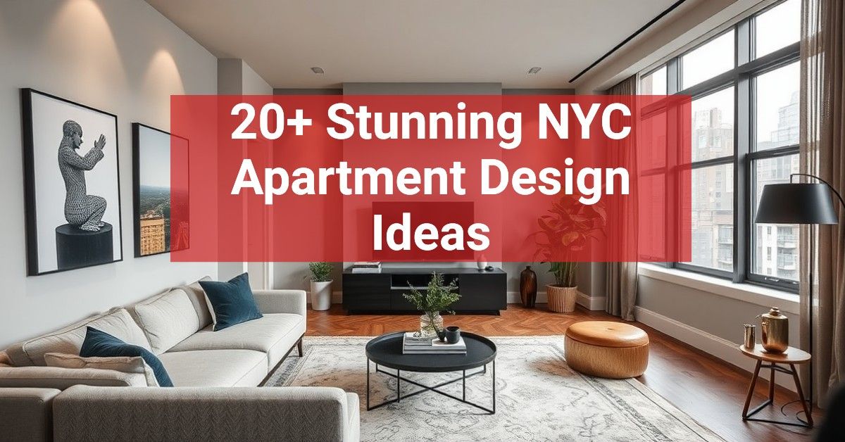 20+ Stunning NYC Apartment Design Ideas