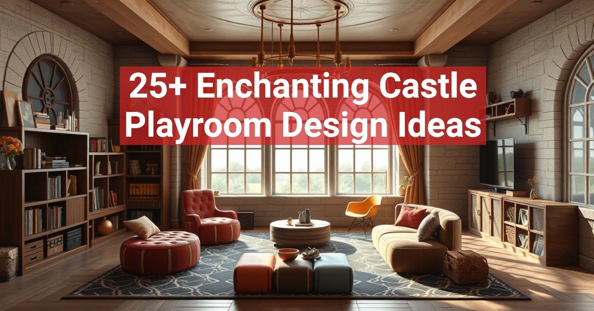 25+ Enchanting Castle Playroom Design Ideas