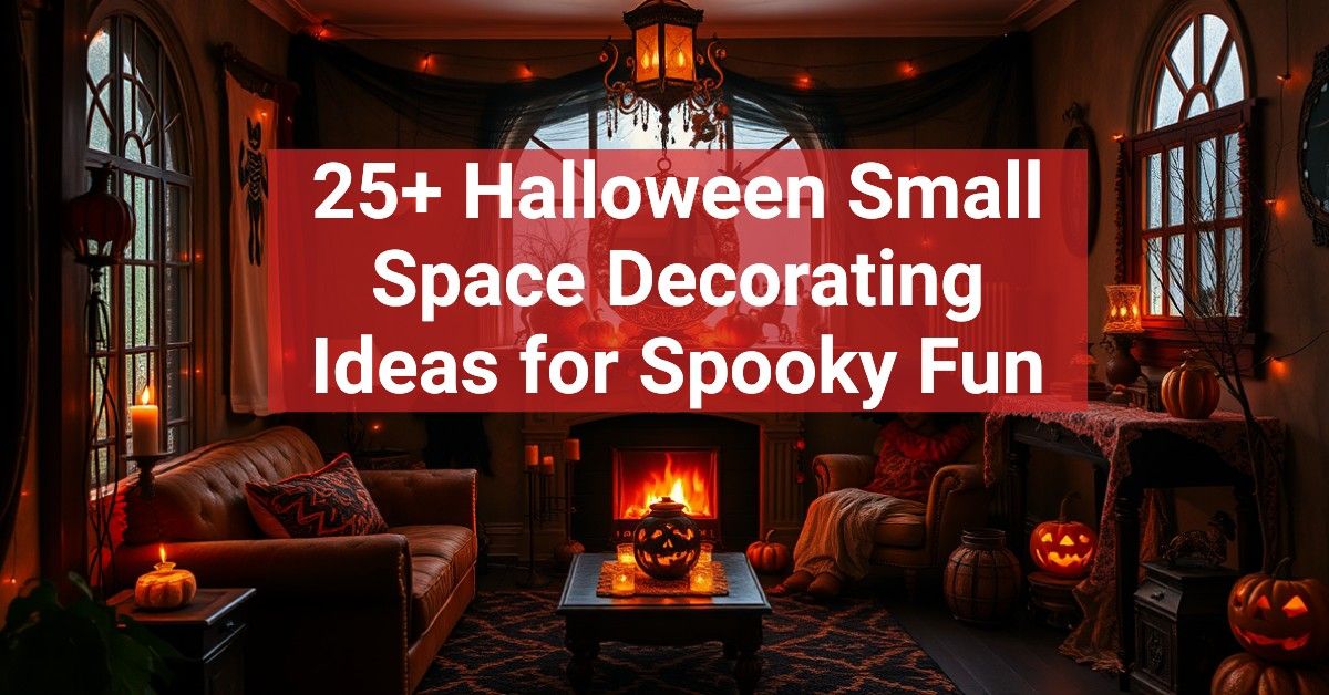 25+ Halloween Small Space Decorating Ideas for Spooky Fun