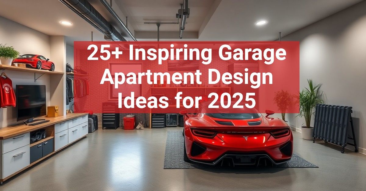 25+ Inspiring Garage Apartment Design Ideas for 2025