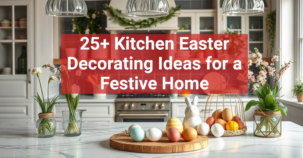 25+ Kitchen Easter Decorating Ideas for a Festive Home