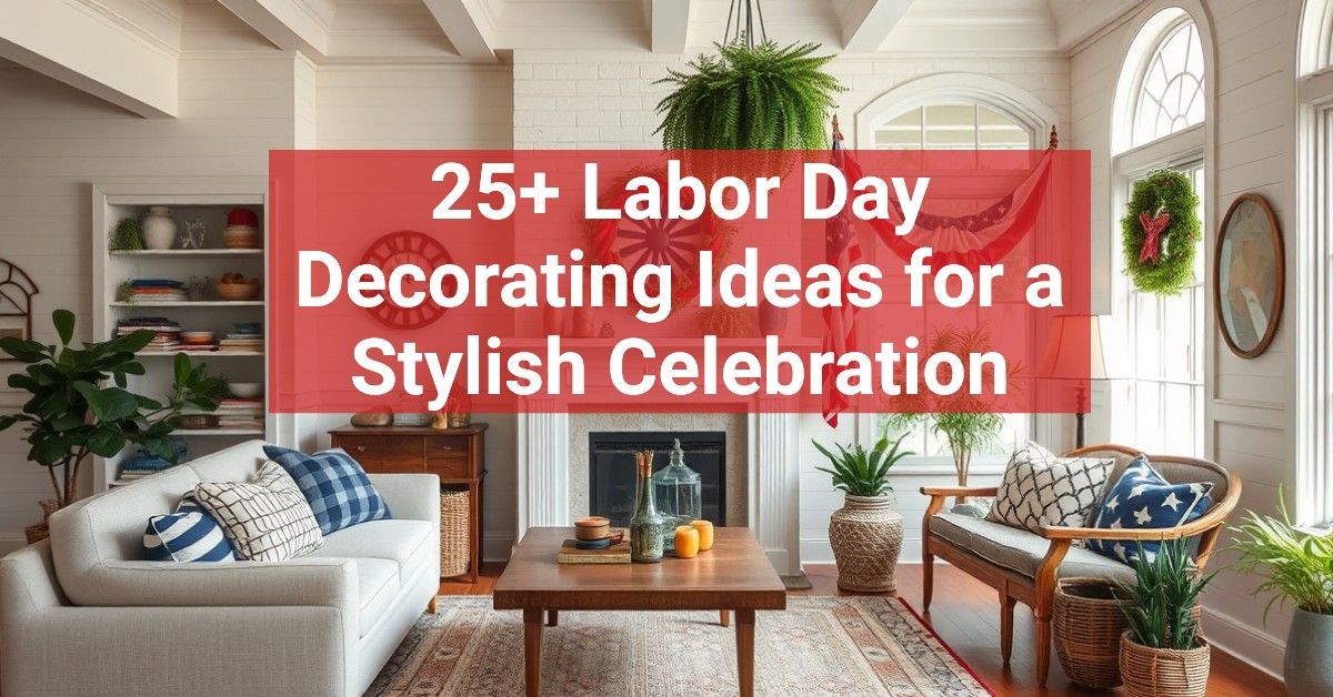 25+ Labor Day Decorating Ideas for a Stylish Celebration