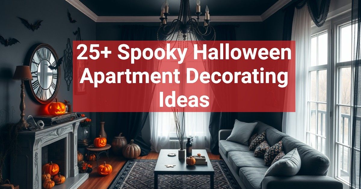 25+ Spooky Halloween Apartment Decorating Ideas