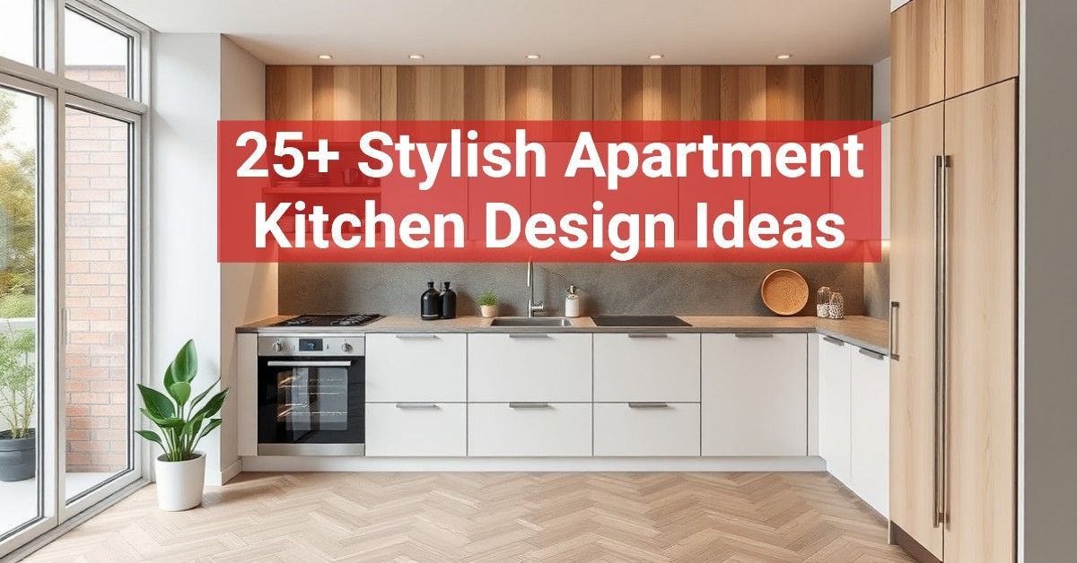 25+ Stylish Apartment Kitchen Design Ideas