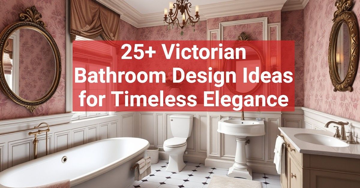 25+ Victorian Bathroom Design Ideas for Timeless Elegance