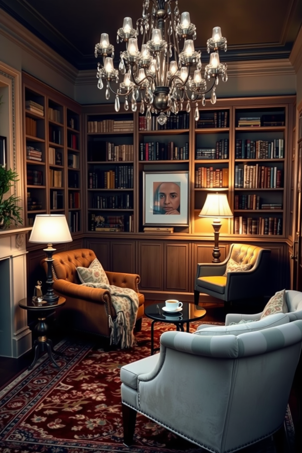 A formal living room with a tonal color scheme that creates a cohesive and elegant atmosphere. The walls are painted in a soft taupe, complemented by a plush beige sofa adorned with textured throw pillows in varying shades of cream and brown. A large area rug with subtle geometric patterns anchors the seating arrangement, while a pair of sleek armchairs in a deep chocolate hue flanks a polished wooden coffee table. Elegant drapes in a rich taupe frame the windows, allowing natural light to filter softly into the space.