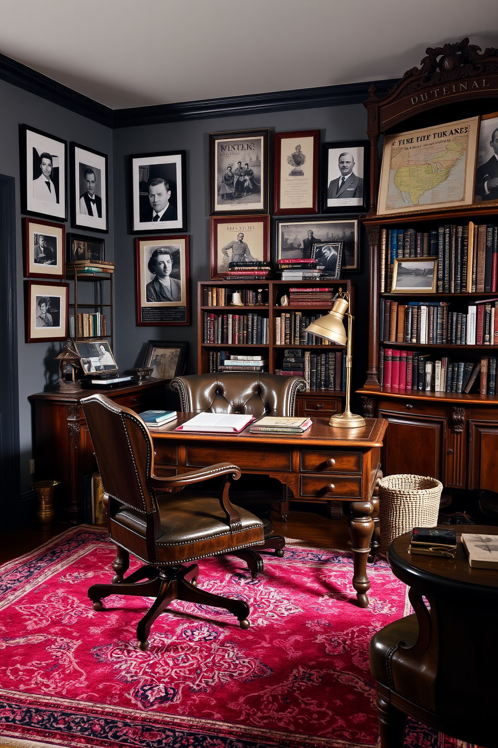 A modern home office featuring sleek floating shelves mounted on a light-colored wall. The shelves are adorned with a mix of decorative books, small plants, and stylish storage boxes, creating an organized yet inviting atmosphere. A spacious desk is positioned beneath the shelves, complemented by a comfortable ergonomic chair. Natural light streams in through a large window, highlighting the minimalist decor and enhancing productivity.