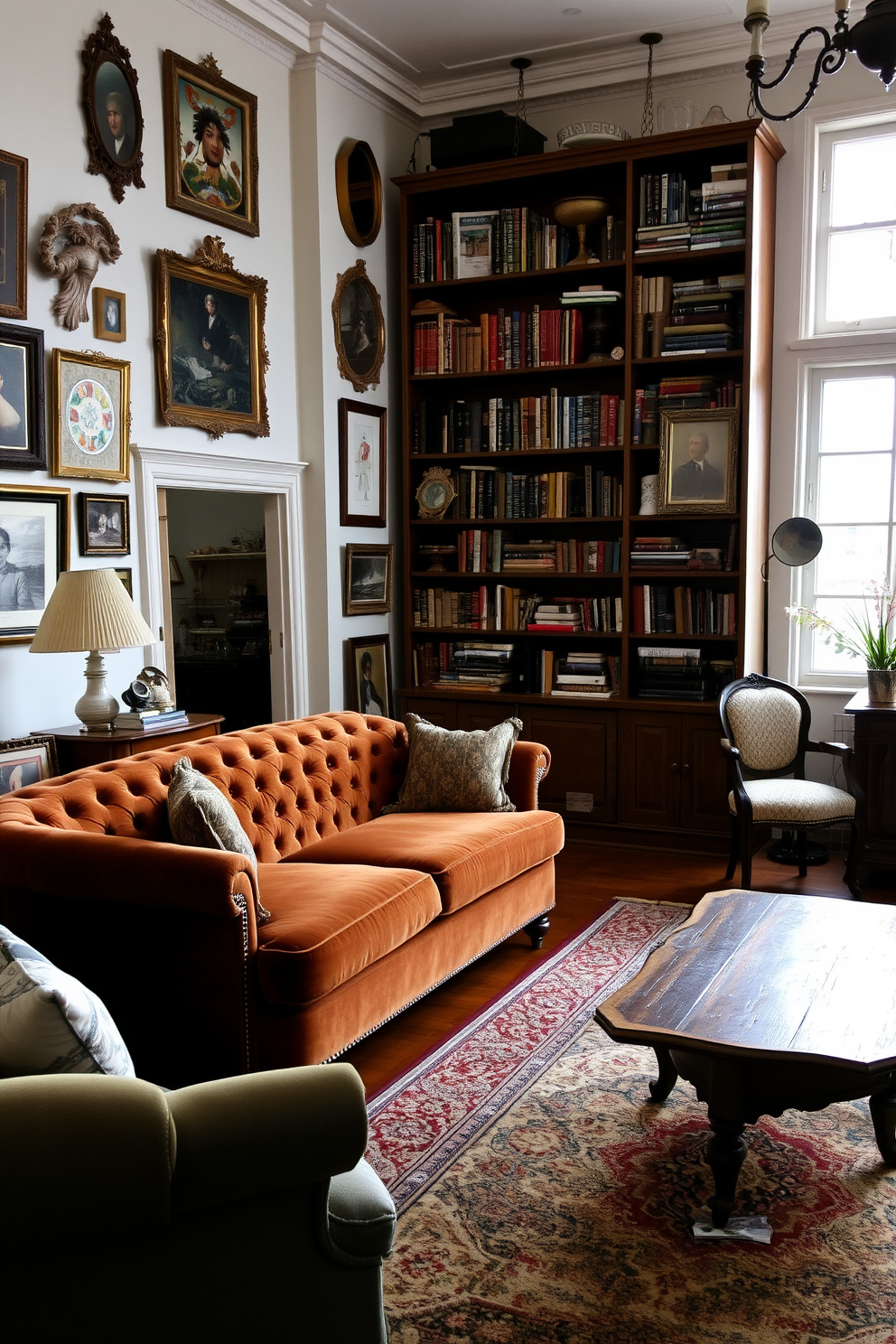 A vibrant kids area in the living room features a colorful rug that defines the space. Plush bean bags and oversized cushions create a cozy seating arrangement for playtime and reading. The walls are painted in cheerful hues with playful wall decals of animals and shapes. A low bookshelf filled with children's books and toys adds a functional element to the design.