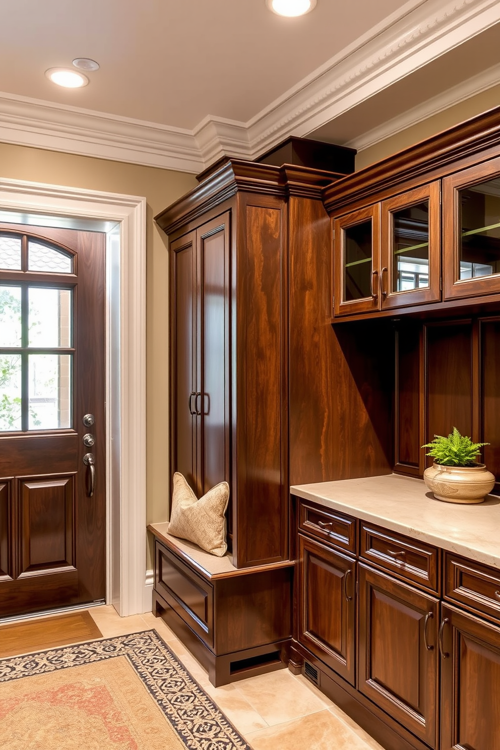 Crown molding adds an elegant touch to any room, creating a refined transition between walls and ceilings. Consider intricate designs that enhance the architectural features of your space while complementing the overall decor. A luxury mudroom should combine functionality with style, featuring ample storage solutions and durable materials. Incorporate custom cabinetry and high-end finishes to create a welcoming and organized entryway.