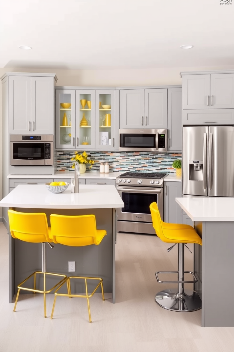 A modern kitchen featuring eco-friendly materials such as bamboo cabinets and recycled glass countertops. The space is bright and airy with large windows allowing natural light to flood in, complemented by energy-efficient appliances and a herb garden on the windowsill. The design incorporates an open layout with a large island for cooking and entertaining. Sleek pendant lights hang above the island, and the flooring is made of sustainable hardwood, creating a warm and inviting atmosphere.