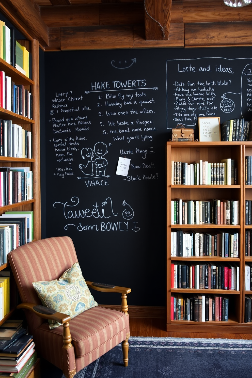 A cozy home library with natural fiber curtains that gently filter sunlight creating a warm and inviting atmosphere. The room features wooden bookshelves filled with books, a plush armchair, and a rustic wooden table for reading and studying.