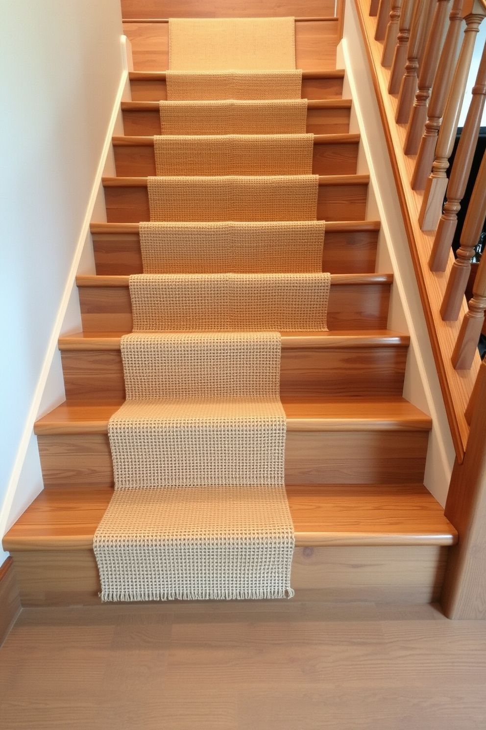 A rustic staircase features vintage-style railings that showcase a weathered look and intricate detailing. The wooden steps are slightly uneven, adding to the charm and character of the design, while warm-toned wood complements the aged metal accents.