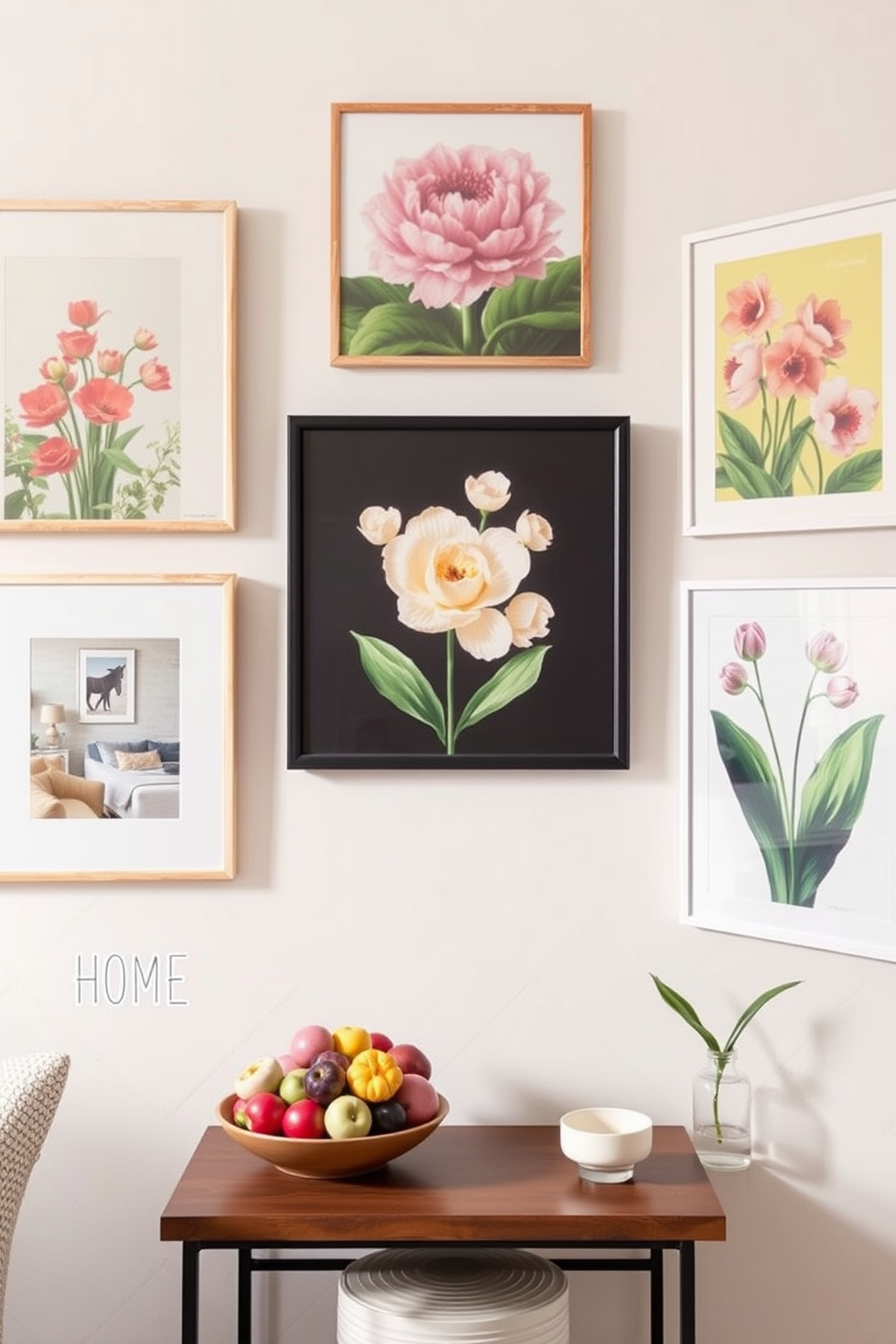 Display seasonal art on walls that reflect the vibrant colors and themes of spring. Incorporate small space decorating ideas that maximize functionality while maintaining a fresh and airy aesthetic.