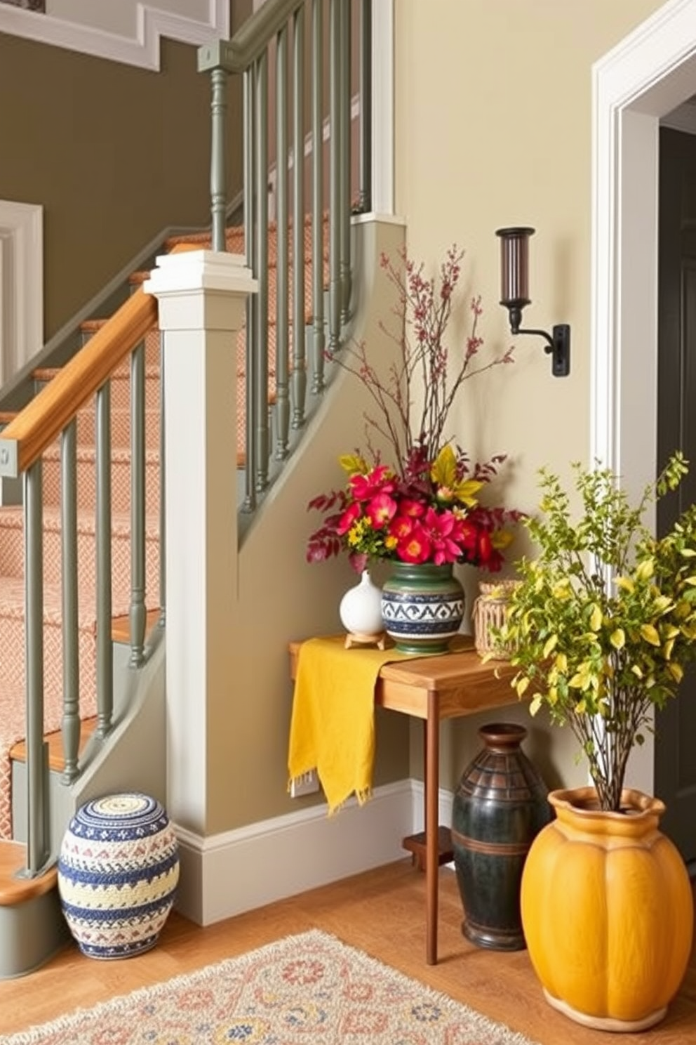 Seasonal decor to refresh the space. Incorporate vibrant colors and natural elements to create a warm and inviting atmosphere. Staircase Landing Design Ideas. Utilize a mix of textures and materials to enhance the visual appeal and functionality of the landing area.