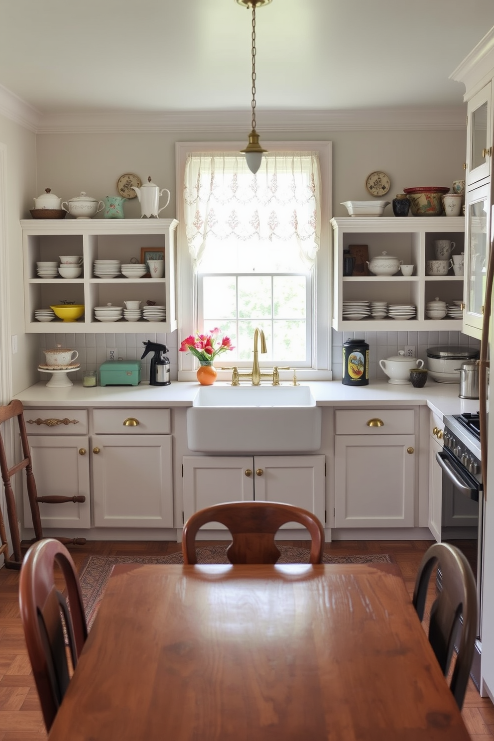 A bright and airy kitchen features a textured backsplash that adds depth and interest to the space. The cabinetry is sleek and white, complemented by stainless steel appliances and a large island with bar seating.